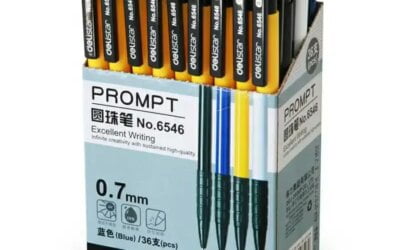 10Pcs/set Press Ball Pen Roller Ball Pen 0.7mm Ballpoint Pen for Students Stationery Office School Supplies