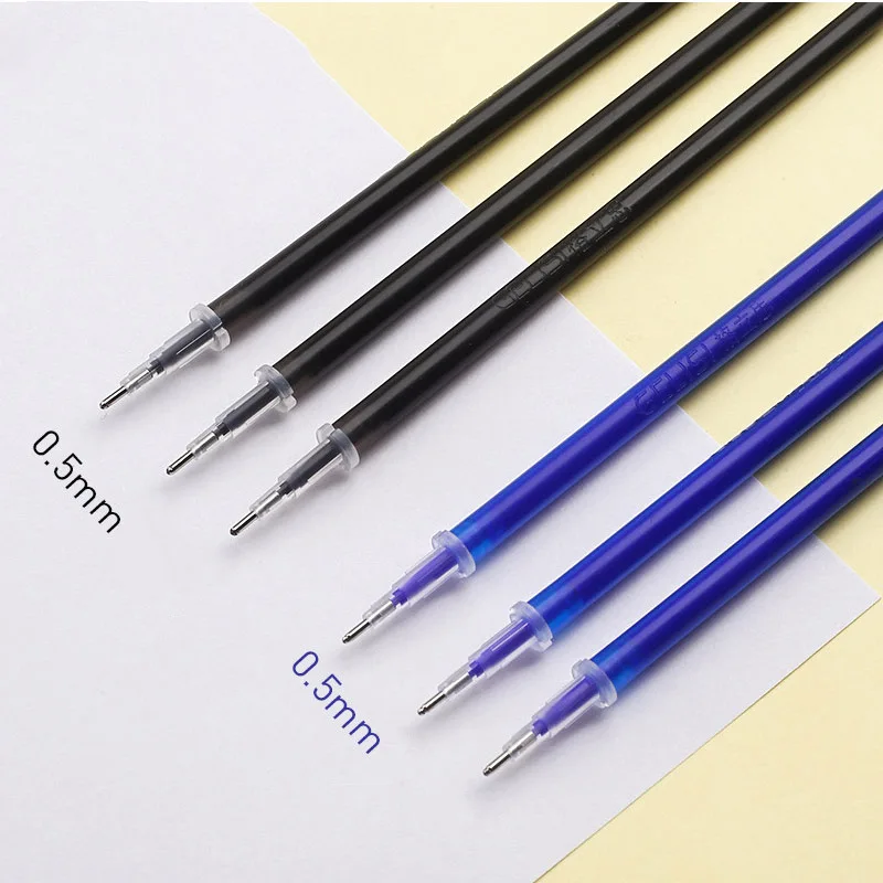 26 pcs/set Animals Panda Erasable Gel Pen 0.5mm Erasable Pen Refills Rods Washable Handle School Office Supplies Stationery