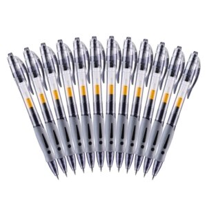 Sofia Retractable Gel Pens Set Black/Red/Blue Ink Ballpoint for Writing Refills Office Accessories School Supplies Stationery - Image 6